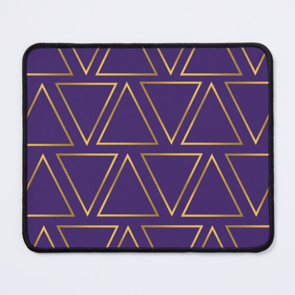 Item preview, Minimalist Golden Triangles on Deep Navy designed and sold by imperiumpublicitario .