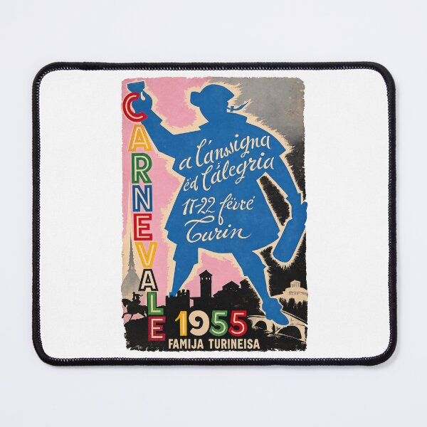 Item preview, Turin Carnival 1955 - Vintage Gianduja Poster designed and sold by Torinostalgia.