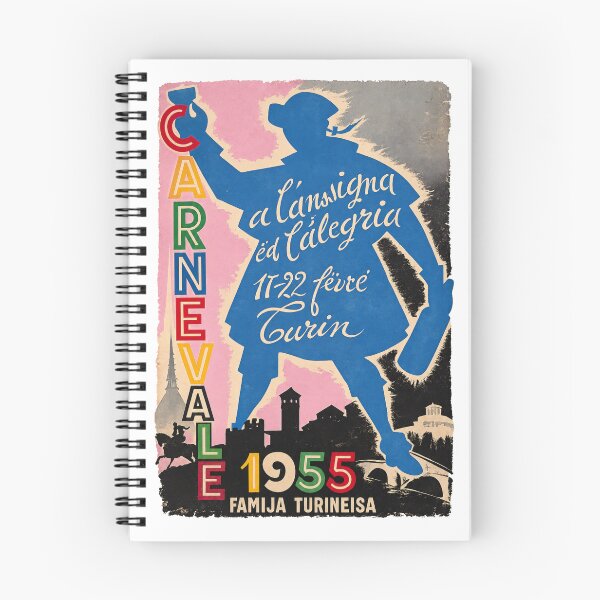 Item preview, Turin Carnival 1955 - Vintage Gianduja Poster designed and sold by Torinostalgia.