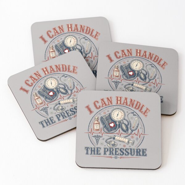 Item preview, I Can Handle the Pressure Nurse  designed and sold by freshwear design.