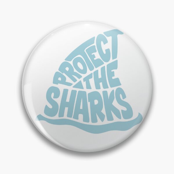 Item preview, Protect the sharks  designed and sold by twindragonthreads.