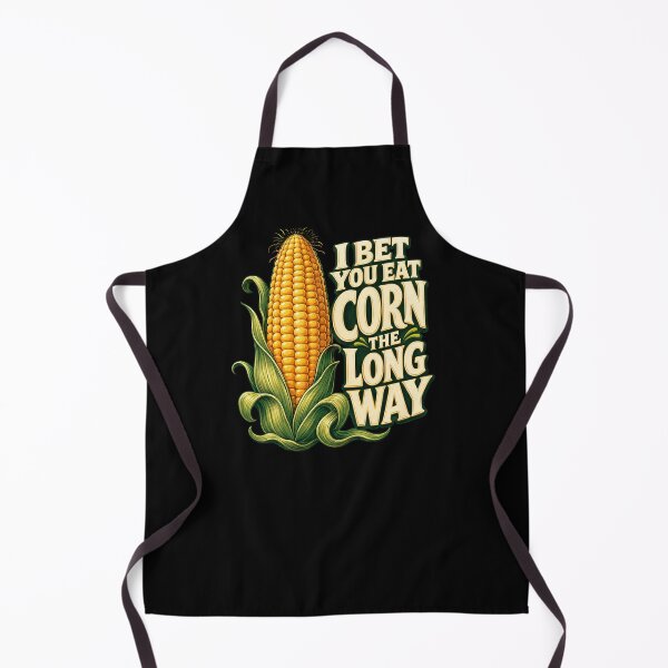 Item preview, I Bet You Eat Corn the Long Way – Funny Corn Joke designed and sold by getpressedshirt.