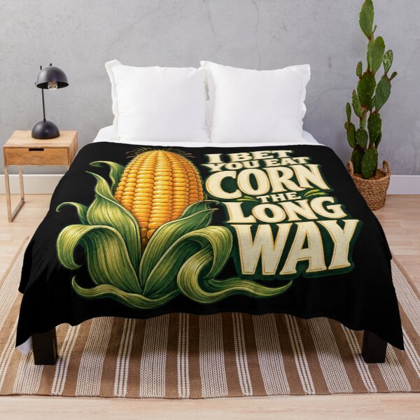 Item preview, I Bet You Eat Corn the Long Way – Funny Corn Joke designed and sold by getpressedshirt.