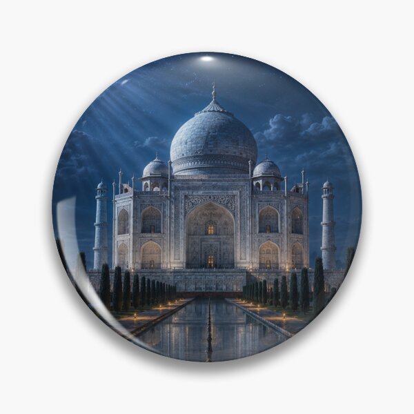 Item preview, Moonlit Wonders Collection: The Taj Mahal ~ Agra, India designed and sold by globetrottergfx.