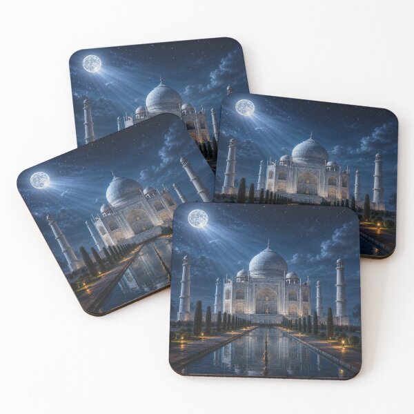Item preview, Moonlit Wonders Collection: The Taj Mahal ~ Agra, India designed and sold by globetrottergfx.