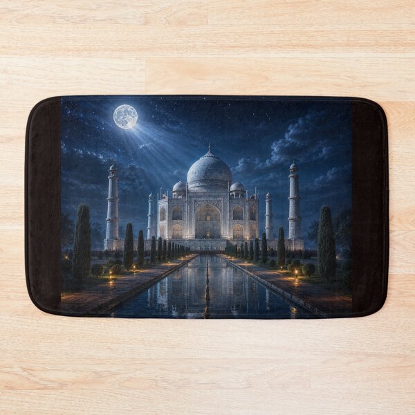 Item preview, Moonlit Wonders Collection: The Taj Mahal ~ Agra, India designed and sold by globetrottergfx.