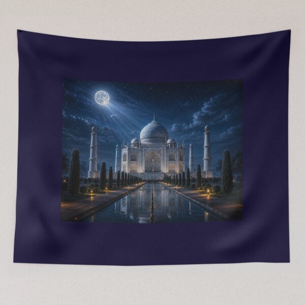 Item preview, Moonlit Wonders Collection: The Taj Mahal ~ Agra, India designed and sold by globetrottergfx.