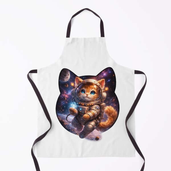 Item preview, Cosmic Cat Astronaut designed and sold by HeyFajnaLinja.