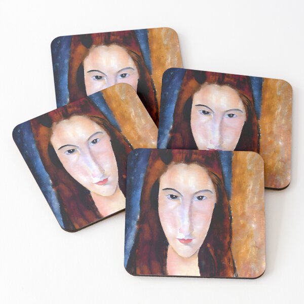 Item preview, Modigliani - Portrait of Jeanne Hebuturne designed and sold by Jon-Baran.
