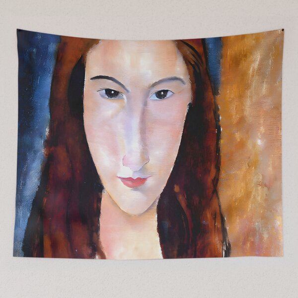 Item preview, Modigliani - Portrait of Jeanne Hebuturne designed and sold by Jon-Baran.