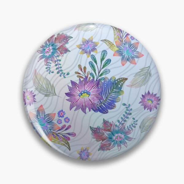 Item preview,  Indonesian Batik Floral Dream designed and sold by TurquoiseBird.