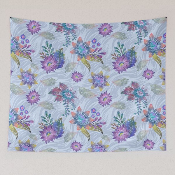 Item preview,  Indonesian Batik Floral Dream designed and sold by TurquoiseBird.