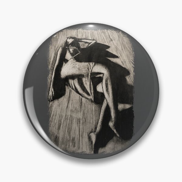 Item preview, Woman in the Sand - Dramatic Pencil Drawing designed and sold by RonnyMilleo.