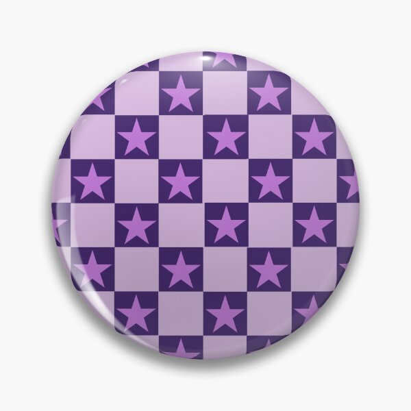 Item preview, Pastel Lilac Starry Checkerboard Pattern designed and sold by imperiumpublicitario .