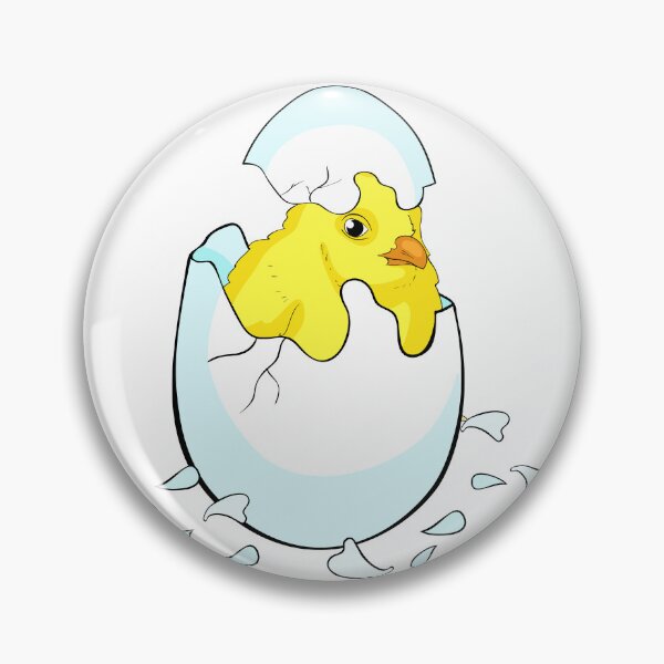 Item preview, Cute Hatching Chick New Life Art designed and sold by OrPolly.