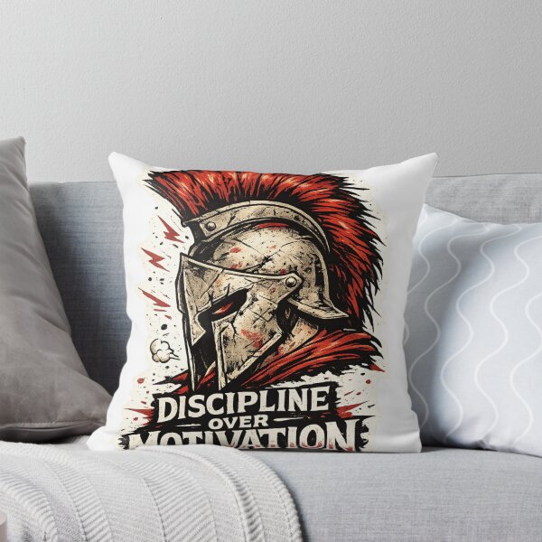 Item preview, Discipline Over Motivation Spartan Helmet – Gym Motivational Warrior Mindset Gift designed and sold by SaNaCreation13.
