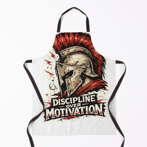Item preview, Discipline Over Motivation Spartan Helmet – Gym Motivational Warrior Mindset Gift designed and sold by SanaCreation13.