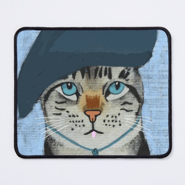 Item preview, Blue eyed cat drawing designed and sold by Fayes4Art.