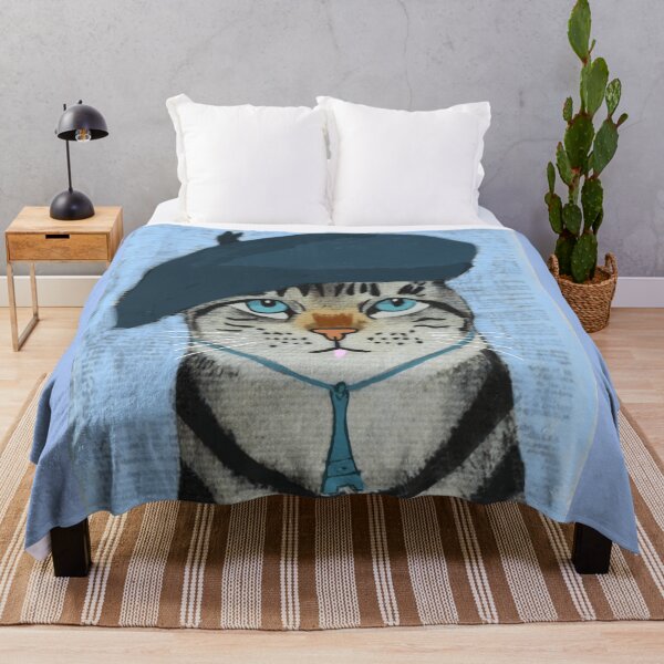 Item preview, Blue eyed cat drawing designed and sold by Fayes4Art.