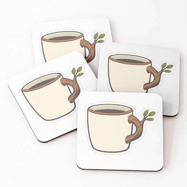 Item preview, Minimal Branch Handle Mug Illustration designed and sold by Naviora.