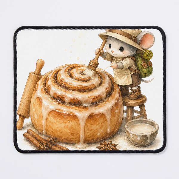 Item preview, Milo the Tiny Mouse Baker designed and sold by Sara-Ai.