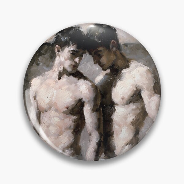 Item preview, Intimate Male Portrait - Impressionist Oil Painting Art designed and sold by gayishdesign.