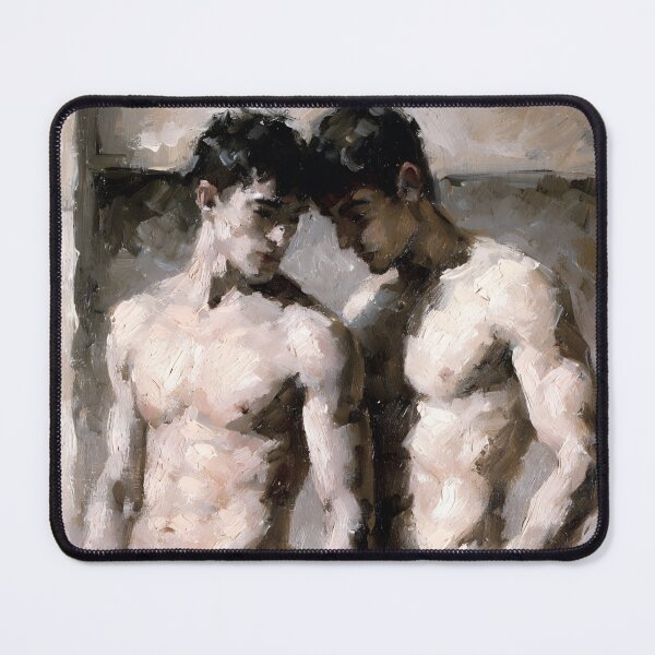Item preview, Intimate Male Portrait - Impressionist Oil Painting Art designed and sold by gayishdesign.