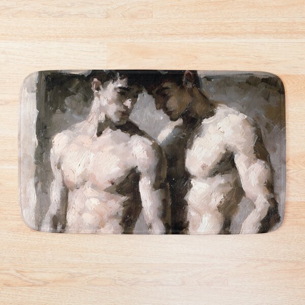 Item preview, Intimate Male Portrait - Impressionist Oil Painting Art designed and sold by gayishdesign.
