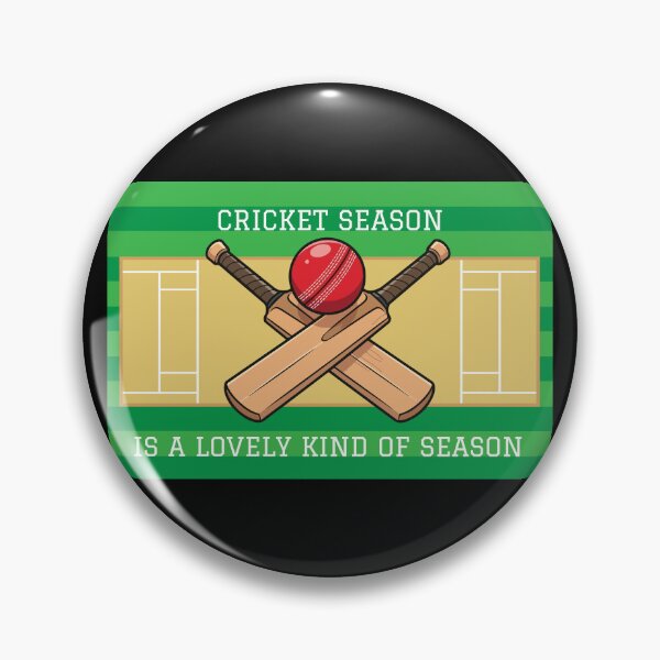 Item preview, Cricket Season is a Lovely Kind of Season  designed and sold by HillC1985.