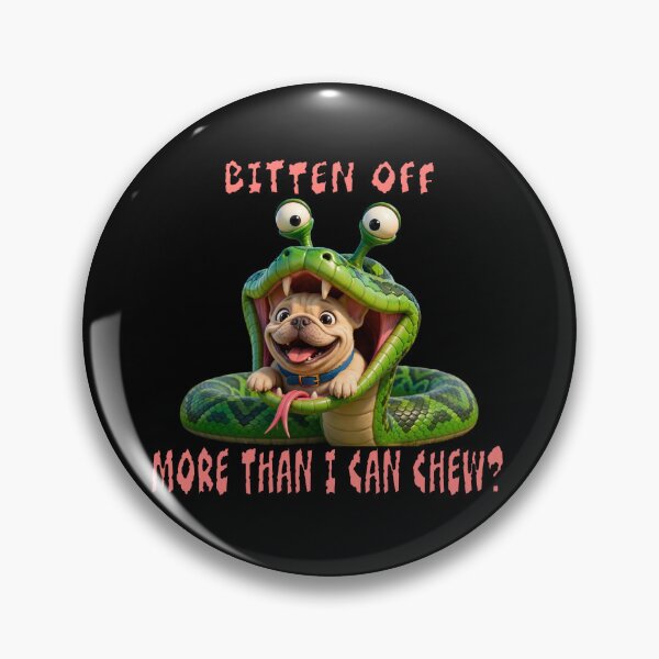 Item preview, French Bulldog Ballerina. Bitten off…..I can chew? designed and sold by SmARTNiki.