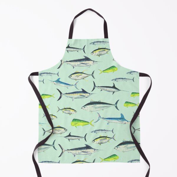 Item preview, Open Ocean Drift – Washed Teal Seamless Repeat designed and sold by Melissa MacMichael Art + Design.