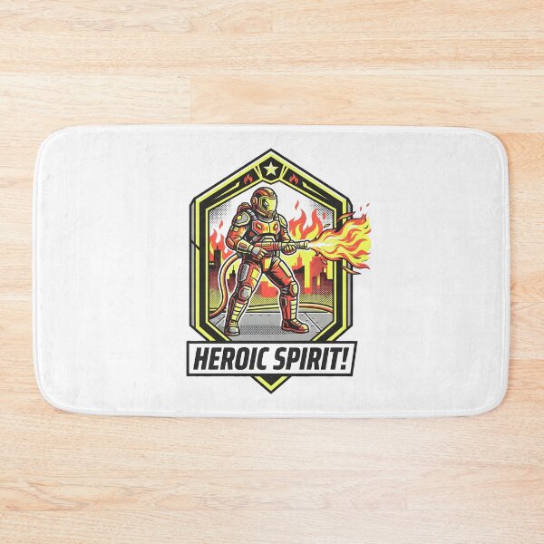 Item preview, Heroic Spirit Alien Firefighter Retro Graphic designed and sold by DuckOddity.