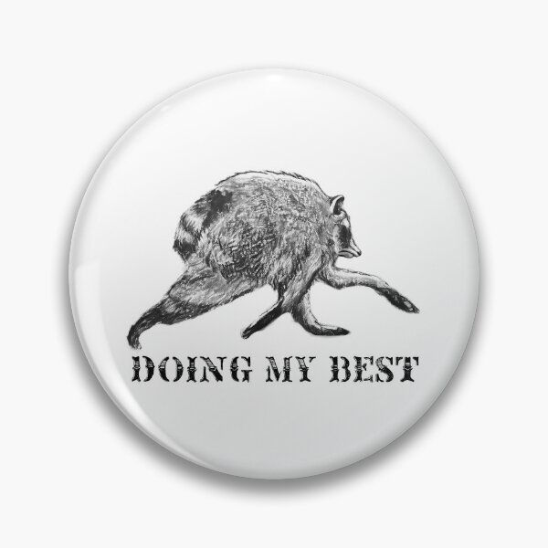 Item preview, Jimothy Raccoon Doing My Best designed and sold by Lezimmaro.