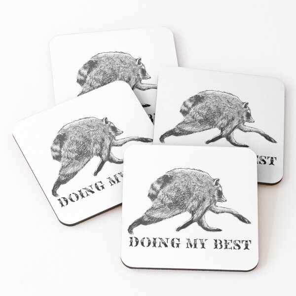 Item preview, Jimothy Raccoon Doing My Best designed and sold by Lezimmaro.