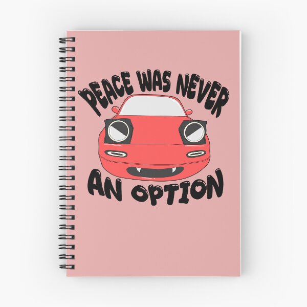 Item preview, Peace Was Never An Option Red Miata designed and sold by Cris shop.