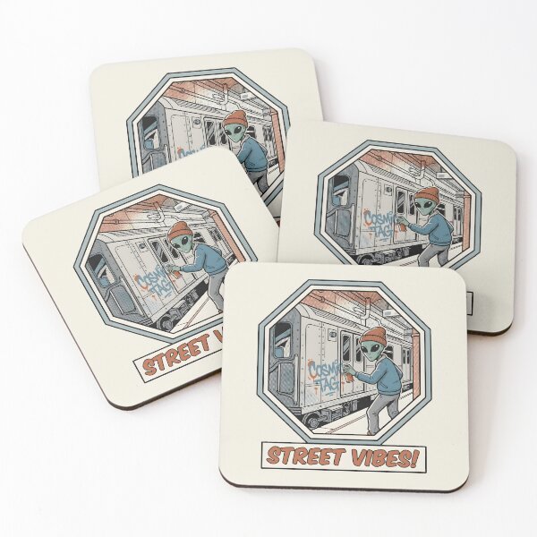 Item preview, Street Vibes Alien Graffiti Artist Retro Graphic designed and sold by DuckOddity.