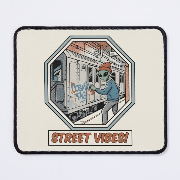 Item preview, Street Vibes Alien Graffiti Artist Retro Graphic designed and sold by DuckOddity.