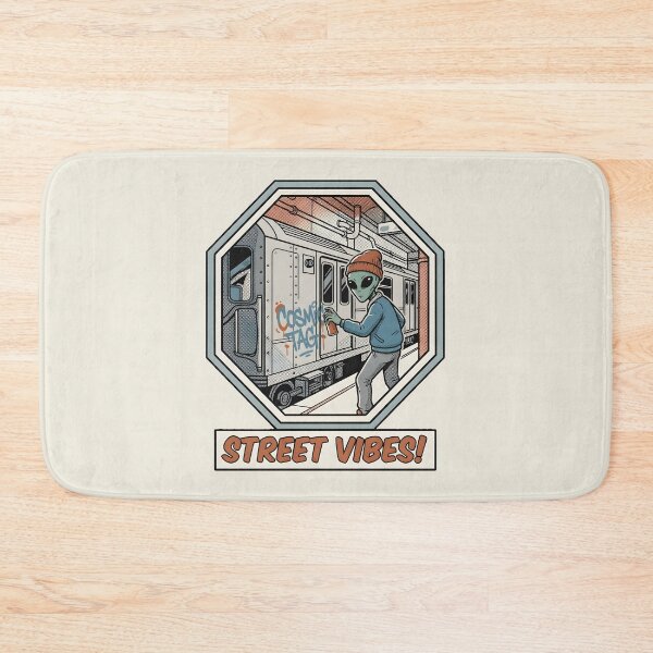 Item preview, Street Vibes Alien Graffiti Artist Retro Graphic designed and sold by DuckOddity.