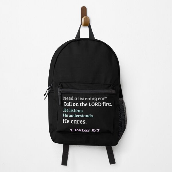 Item preview, Need a Listening Ear? Call on the LORD First | 1 Peter 5:7 Christian Encouragement designed and sold by kjson1.