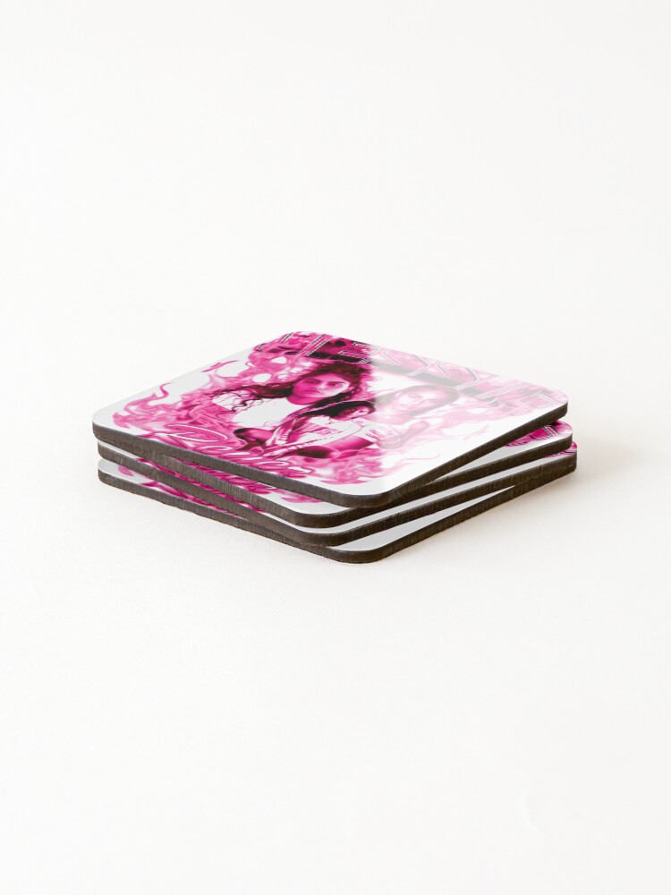 Thumbnail 4 of 5, Coasters (Set of 4), Pink Rnb Singer Oversized designed and sold by PamsStore.