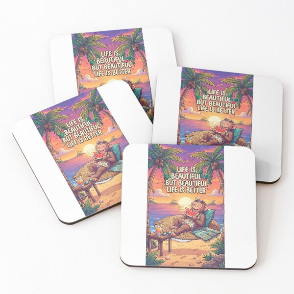 Item preview, Life is beautiful but beautiful life is better designed and sold by BellaVitaClub.