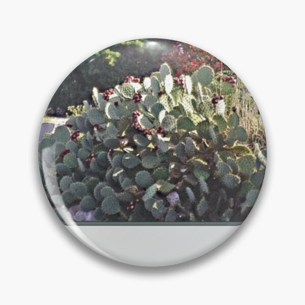 Item preview, Flowering Prickly Pear Cactus Garden Scene designed and sold by loonburttonDF.