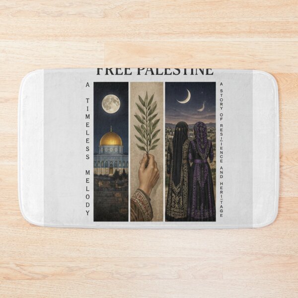 Item preview, Free Palestine - A Timeless Melody of Resilience and Heritage designed and sold by SoraandSoil.