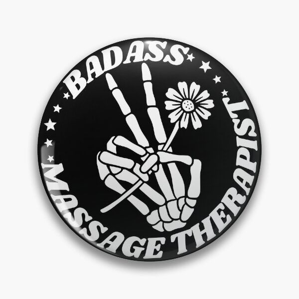 Item preview, Badass Massage Therapist - LMT Massage Therapy designed and sold by LagomCreative.