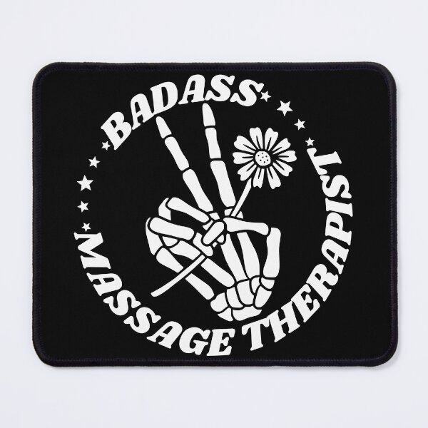 Item preview, Badass Massage Therapist - LMT Massage Therapy designed and sold by LagomCreative.