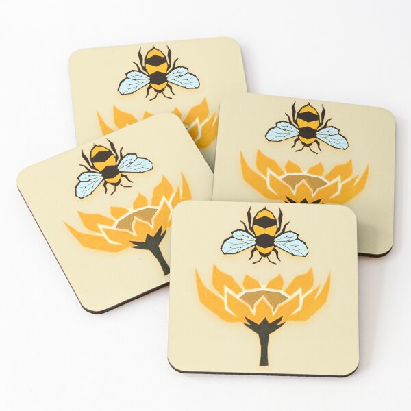 Item preview, Bee and Flower - An Encounter for Life designed and sold by FLIP-original.