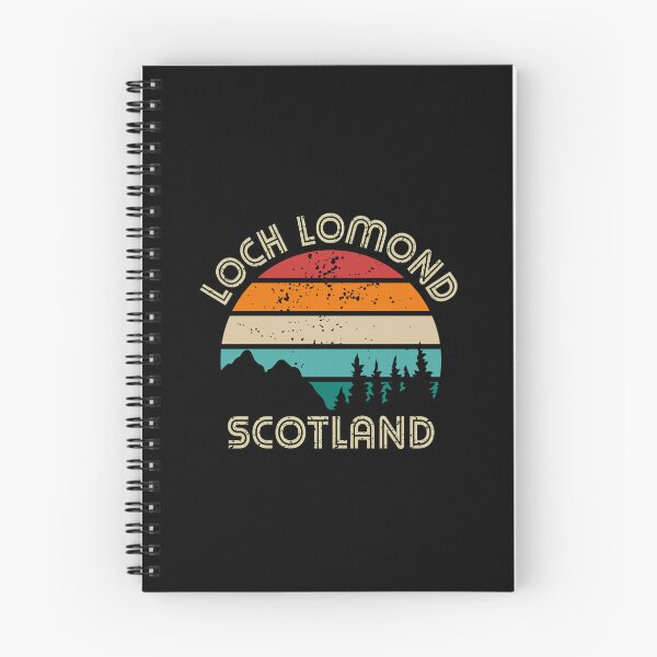 Item preview, Loch Lomond Scotland Vintage Retro Sunset designed and sold by ForzaDesigns.