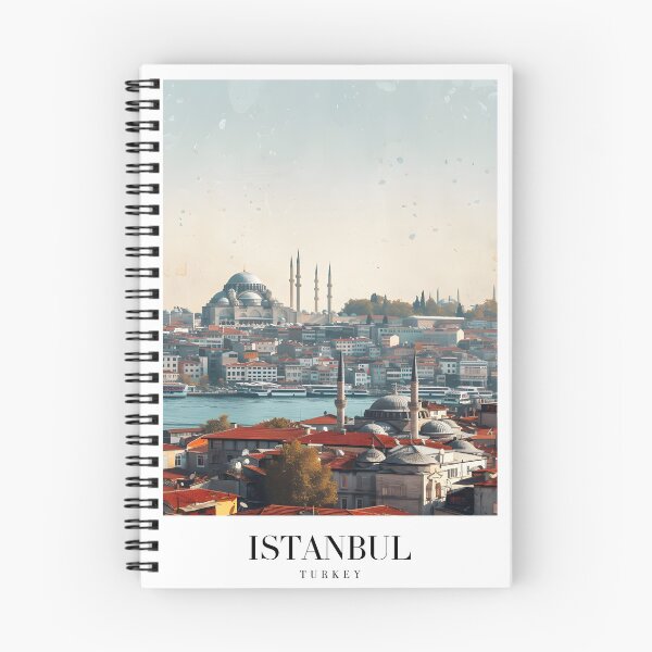 Item preview, Istanbul Turkey Bosphorus Skyline Cityscape Art designed and sold by FaizArtShop.