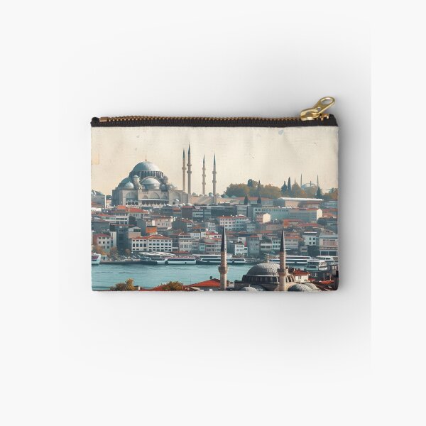 Item preview, Istanbul Turkey Bosphorus Skyline Cityscape Art designed and sold by FaizArtShop.
