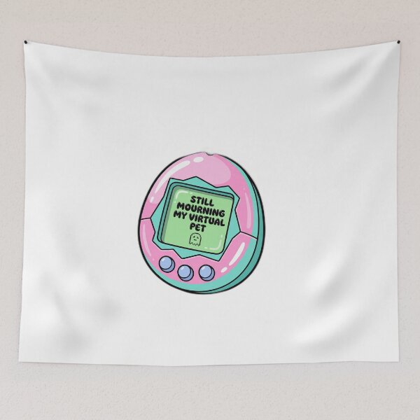 Item preview, Still Mourning My Virtual Pet Funny 90s Nostalgia designed and sold by ryanguas.